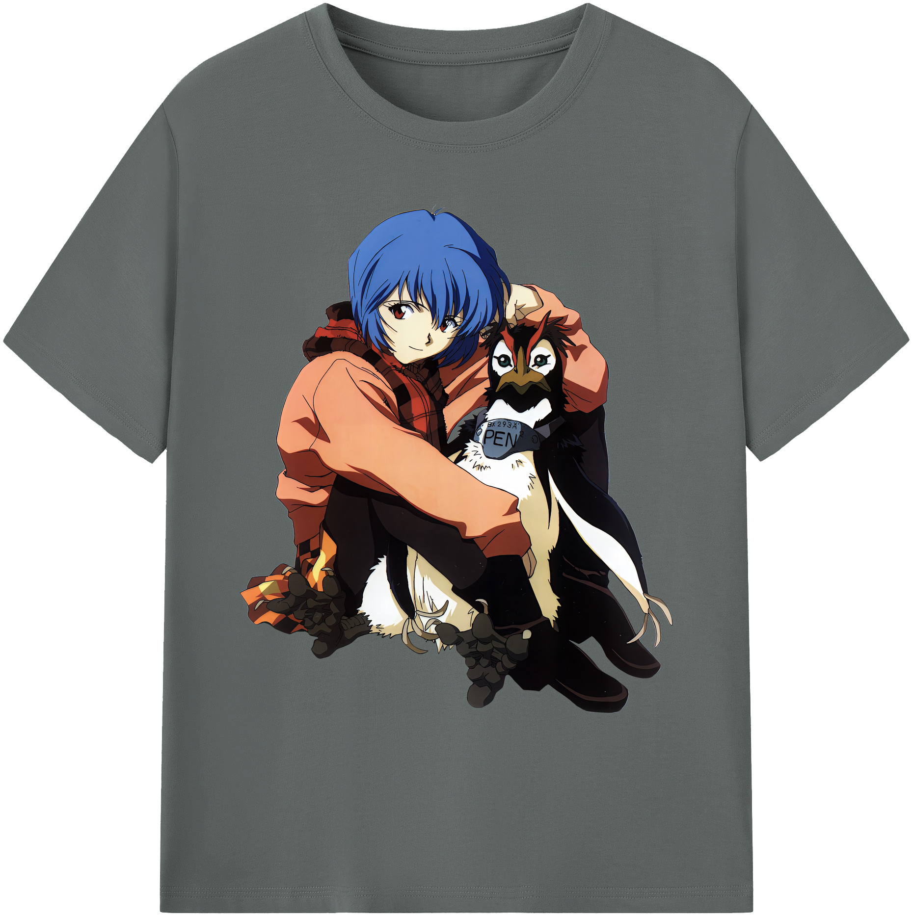 （画像用） EVA 新世紀エヴァンゲリオン 綿100％ メンズ半袖Tシャツ｜肌触りやわらか＆通気性